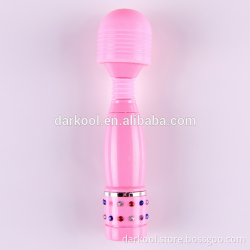DW007/Girl's Diamond Multi-Speeds Pocket Wand Massage Sex Clitoris Vibrator Toys